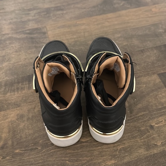 Women’s high top gold rim boots - Picture 6 of 10